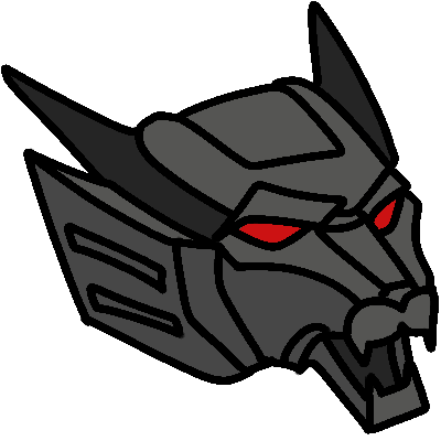 Head of Ravage from IDW1 Transformers.